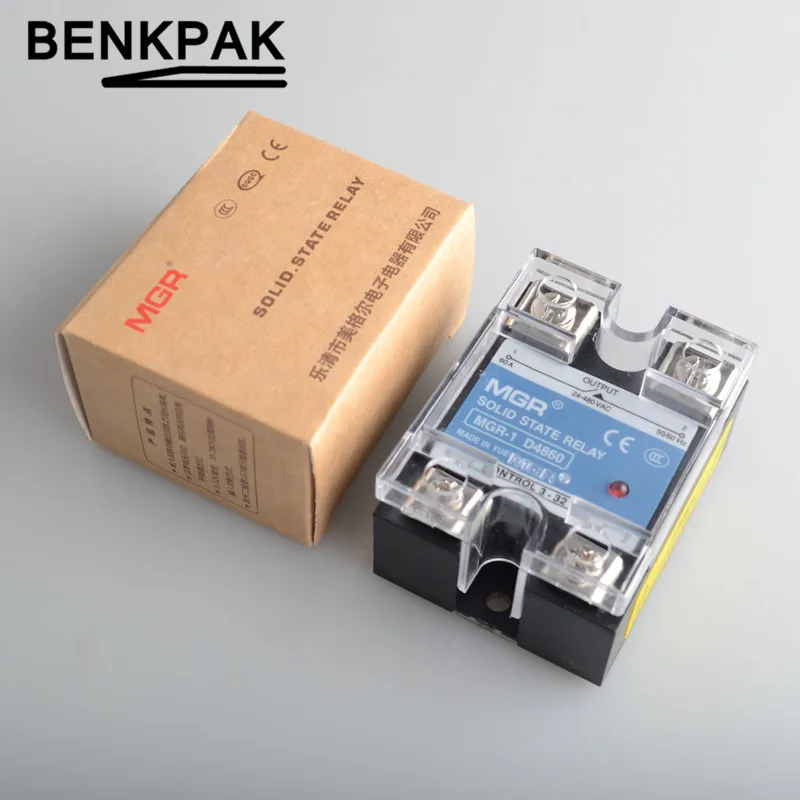 Mager MGR 60A SSR вход 3 32VDC выход 24 480VAC однофазный|relay internet|relay modulerelay design |