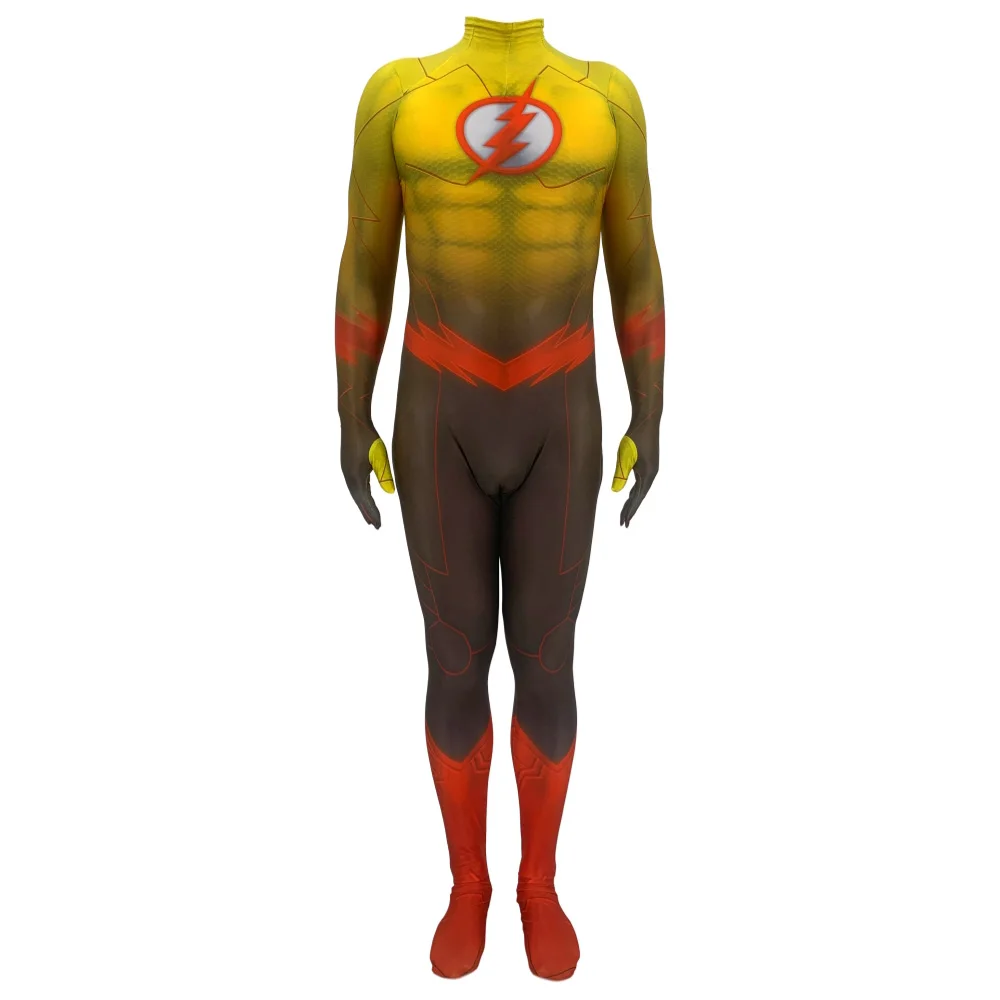 3D printing Adult Kids Anime The Flash Cosplay Costume Zentai Bodysuit Suit Jumpsuits Men costume | Тематическая одежда и