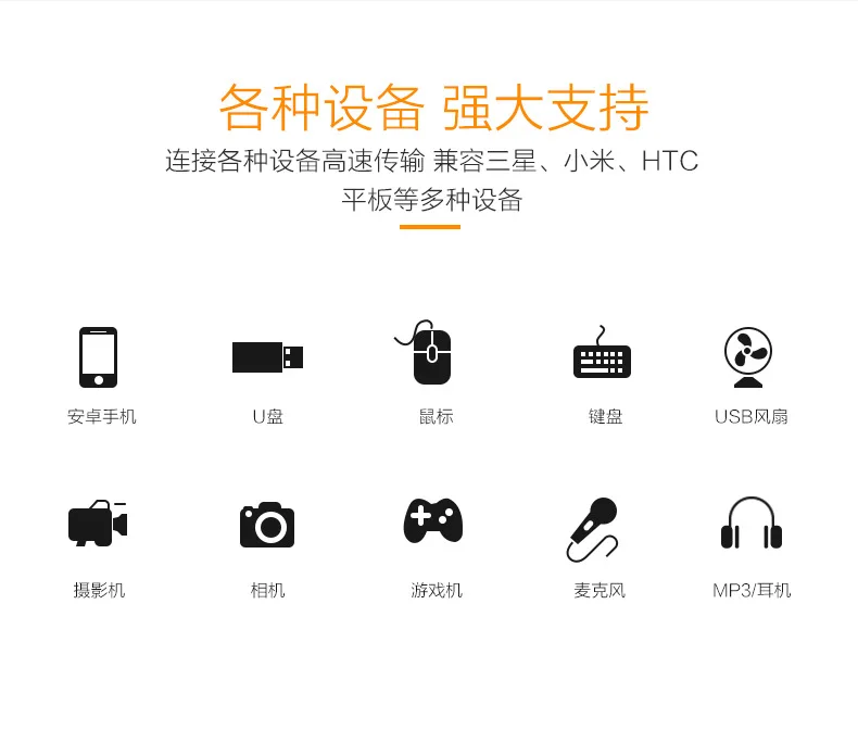 OTG тканый кабель для передачи данных мышь U диск OTG Go Android Micro Metal