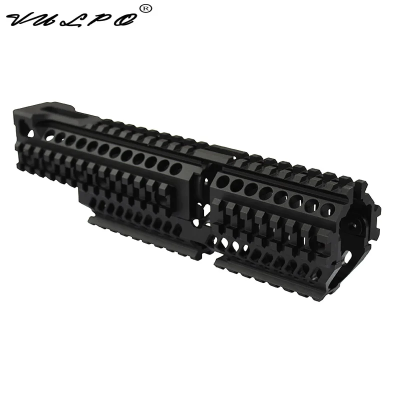 VULPO высокое качество Тактический AK47 Quad Rail Пикатинни Handguard системы для АК страйкбол AEG