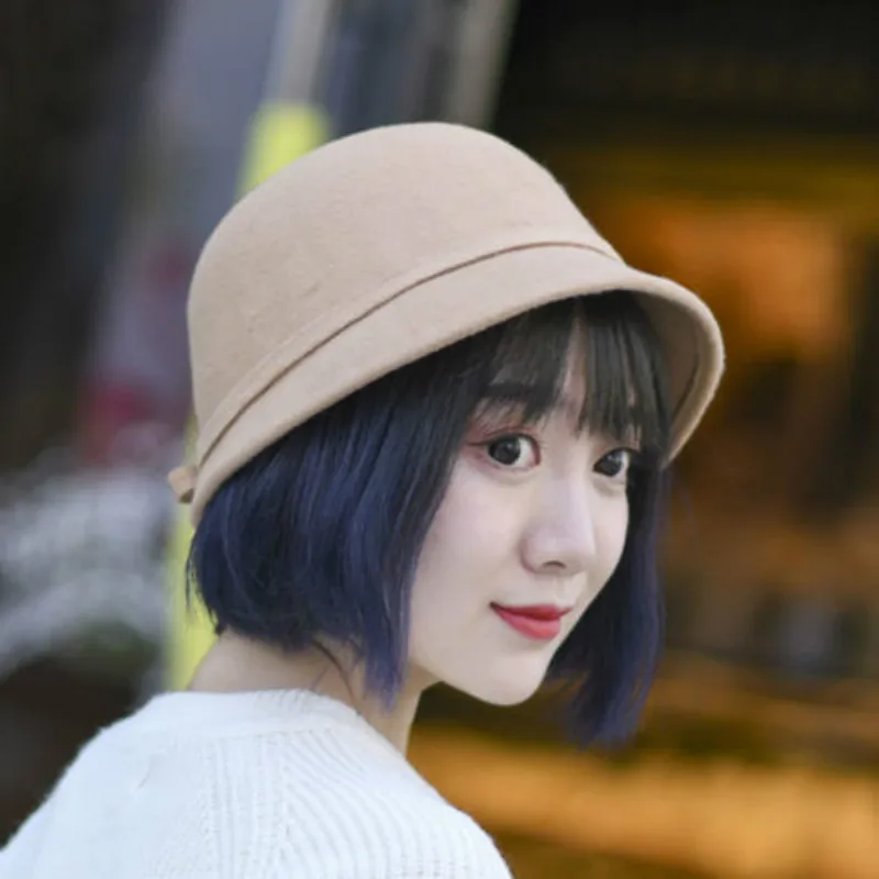 2018 USA Women Fashion Classic Retro Ladies Fedora Sweet Brim Top Sun Hat Solid For Female Beanies | Skullies &amp
