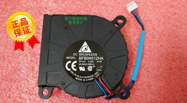 Оригинальный трехлинейный вентилятор для проектора DELTA BFB04512HA DC12 в 0,20a