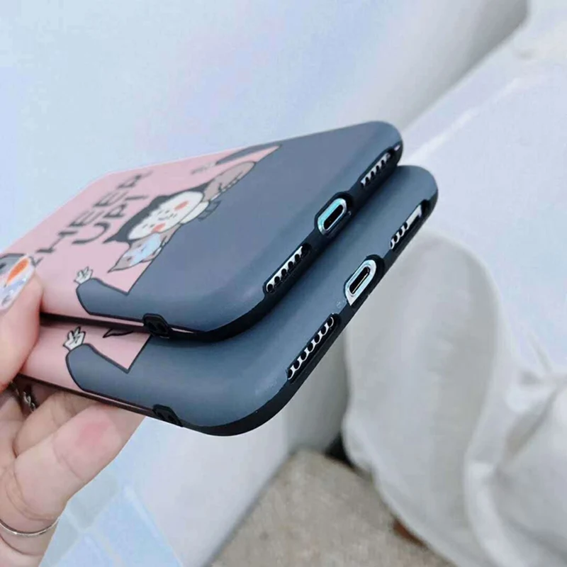 Fashion High Quality Pink Foundation Women's Phone Case for iphone 6 6s 7 8Plus All Inclusive Anti-fall Soft Cover XS Max XR |