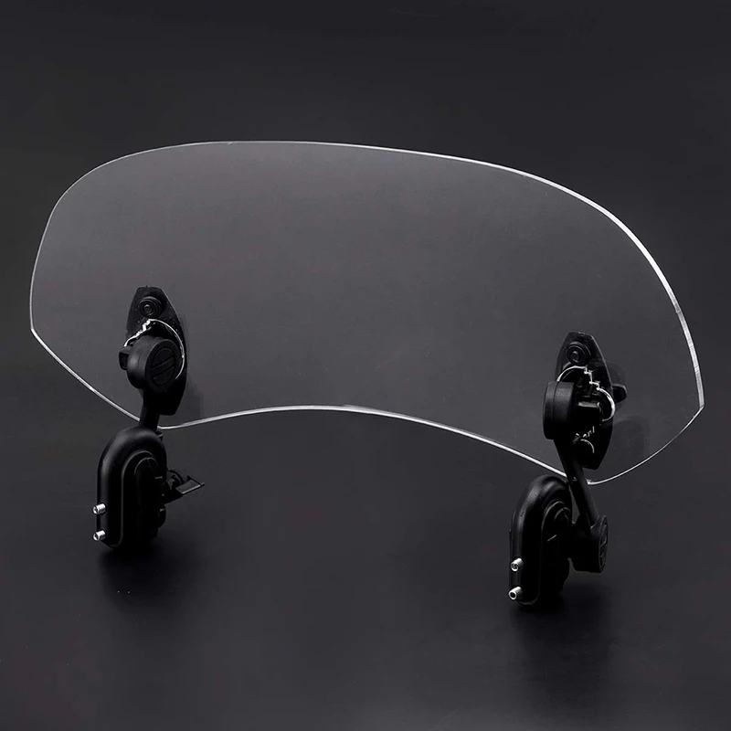 Регулируемый зажим на лобовое стекло спойлер ветровой дефлектор для мотоцикла