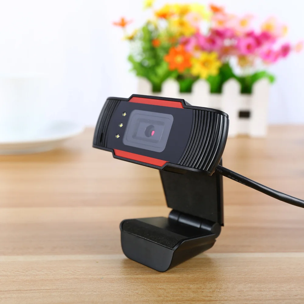 HXSJ веб-камера с высокой четкостью 3LED 480P ПК Камера поглощения микрофон Микрофон