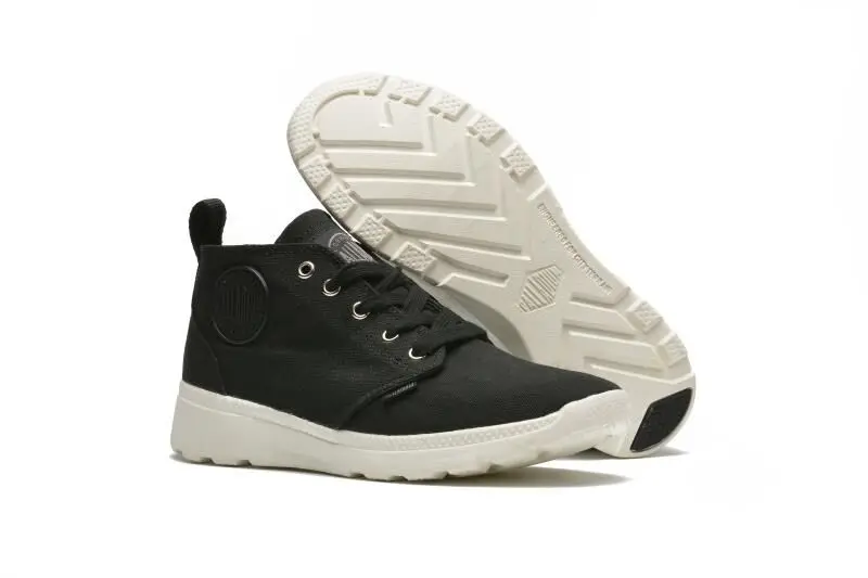 PALLADIUM Pampa/низкие ковбойские синие и Серые кроссовки на плоской подошве