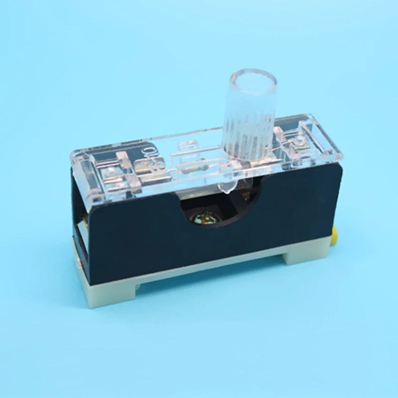 Трубка плавкого предохранителя 6*30 мм одинарное соединение рельсовый держатель с