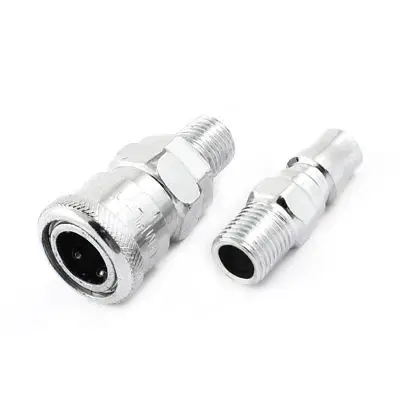 

20SM + 20PM 1/2" Male Thread Air Quick Connector Coupler 2 in 1 Set