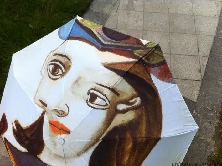 Бренд складной зонт женский ветрозащитный Paraguas Picasso картина маслом зонтик дождь женские качественные Зонты высокое качество