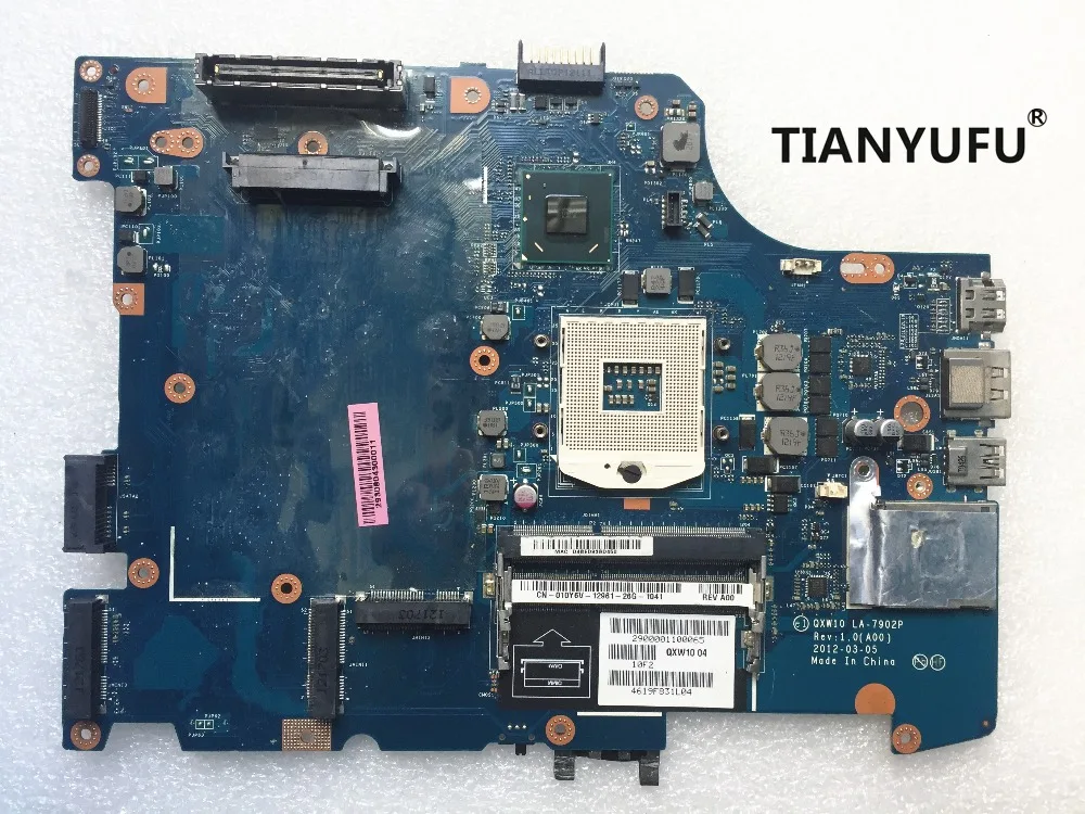Абсолютно Новый CN 0X3WPH X3WPH для Dell E5530 материнская плата ноутбука LA 7902P HM65 DDR3