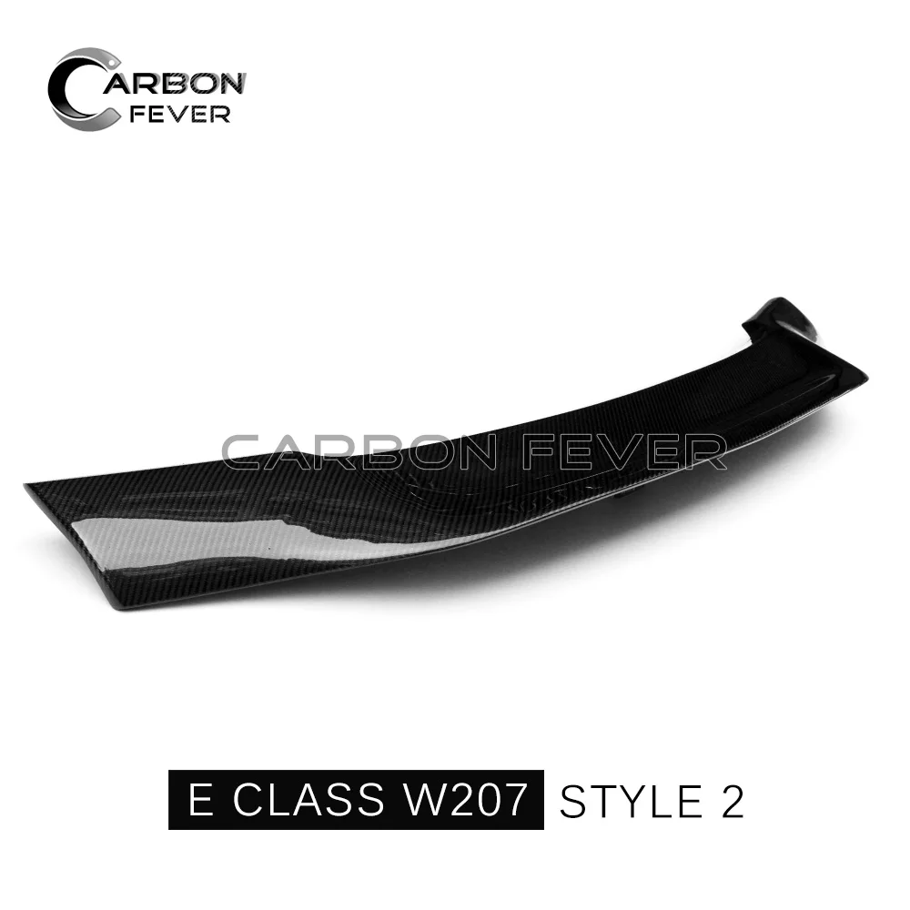 W207 C207 спойлер багажника из углеродного волокна для Mercedes E Class Coupe 2010- E200 E250 E300