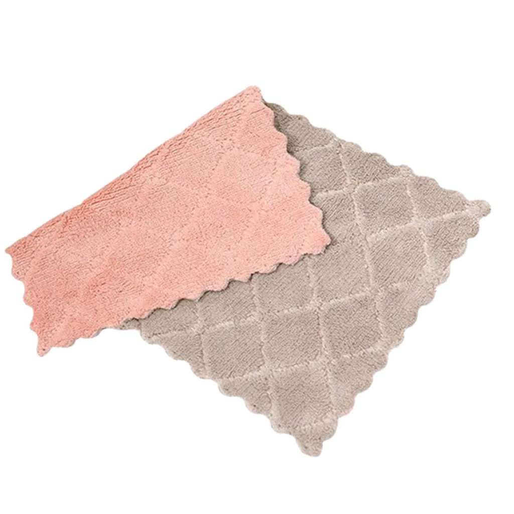 Двусторонняя впитывающая ткань для посуды антипригарное масло полотенце