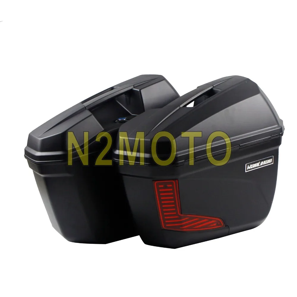 Боковая коробка для мотоцикла сумка сиденья боковой корпус 23 л
