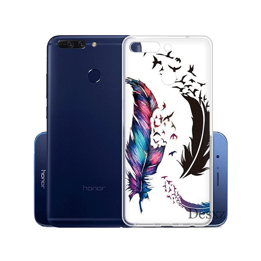 Чехол для телефона мультфильм чехол huawei Y5 Y6 Y7 II 2017 2018 премьер защиты оболочки |