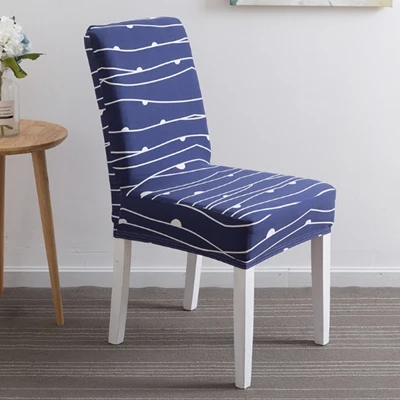 50pcs/lot Printing Chair Cover elastic seat chair covers painting slipcovers Restaurant banquet hotel home decoration | Дом и сад