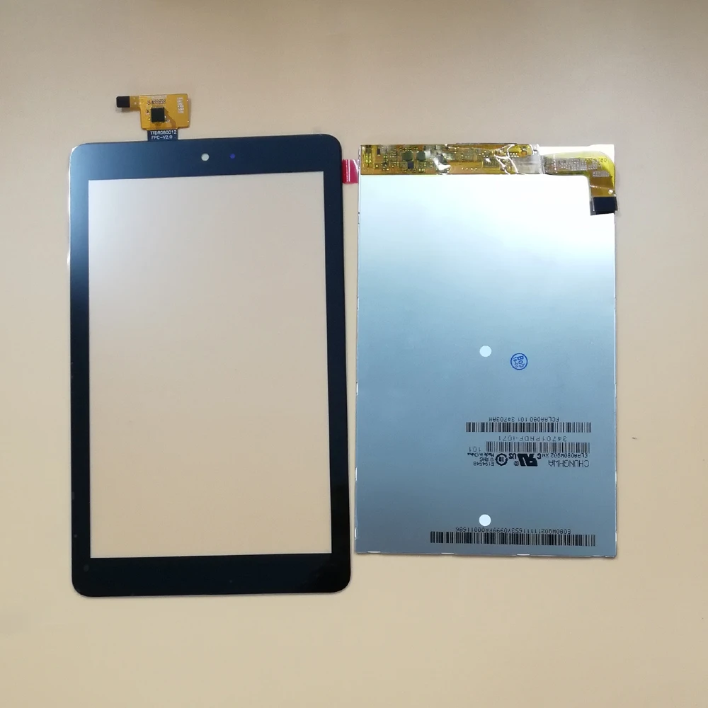 Для Dell Venue 8 Tablet 3830 Черный сенсорный экран дигитайзер стекло + ЖК-дисплей панель