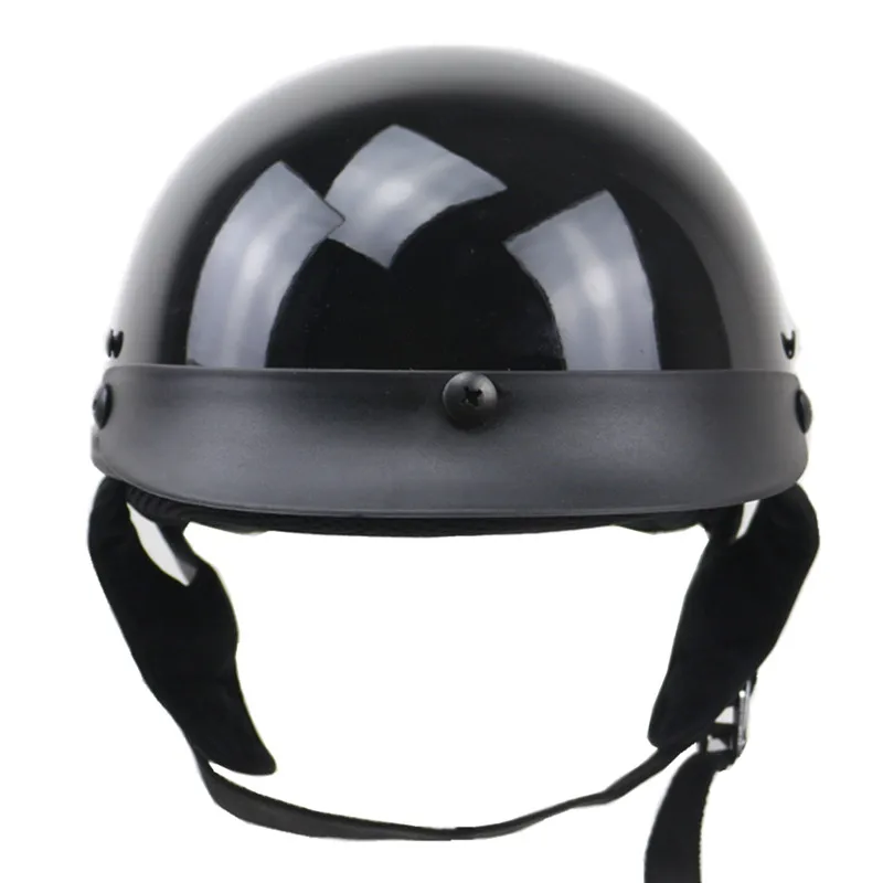 Мотоциклетный всадник открытый шлем для мотоцикла чоппера DOT утвержден