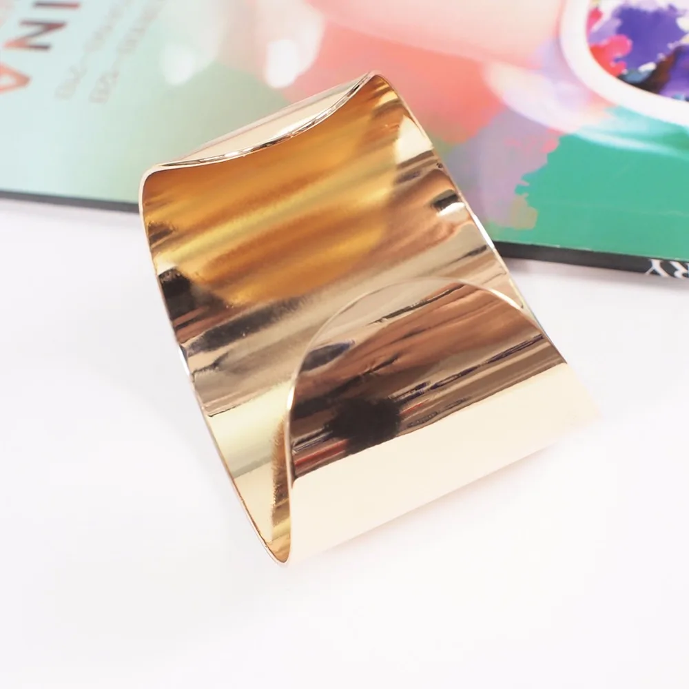 Женский Браслет манжета из сплава MANILAI массивные стразы свадебные аксессуары