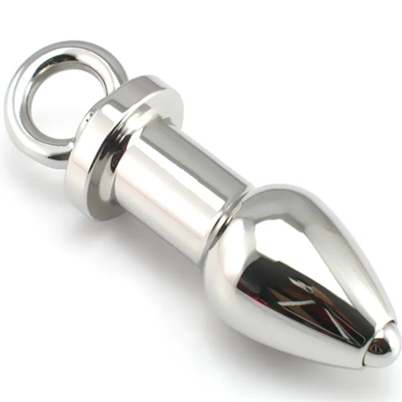 Нержавеющая сталь металл Смываемые Анальная пробка отверстия краску анус