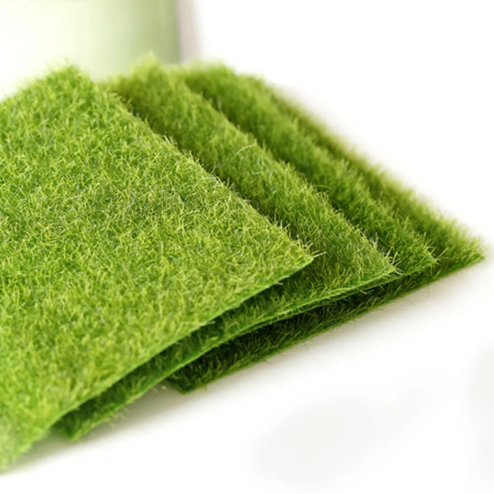 1 шт. искусственный садовый газон трава газонный мох миниатюрный кукольный домик