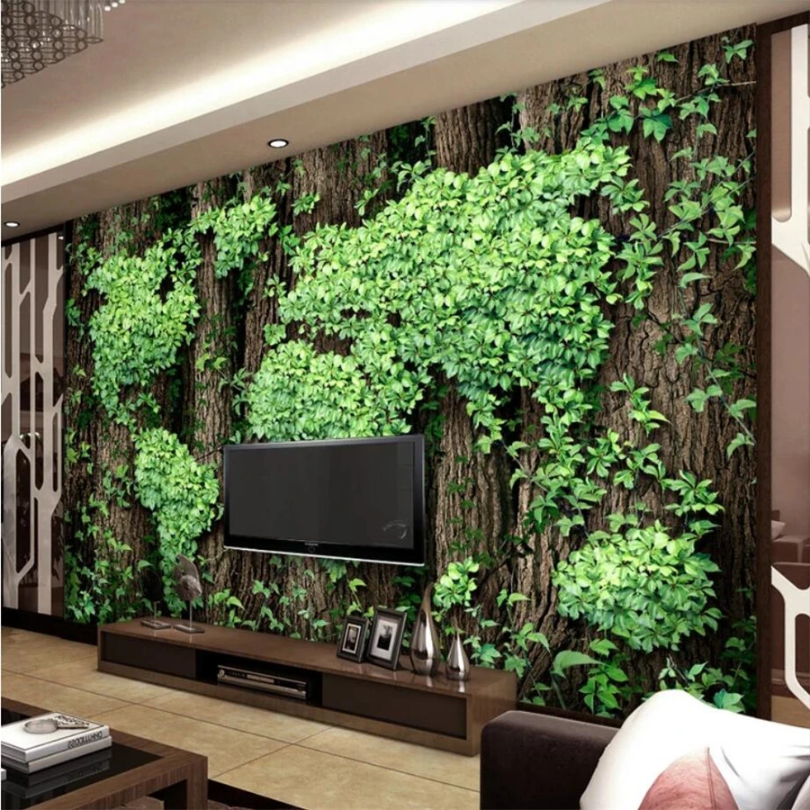 Wellyu пользовательские обои 3d фото фрески творческий мир карта Vine 3D гостиная ТВ фон