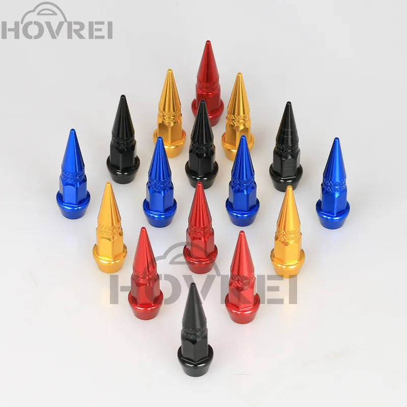 Колпачки для клапанов шин 16 шт./лот универсальные алюминиевые колпачки стержней |