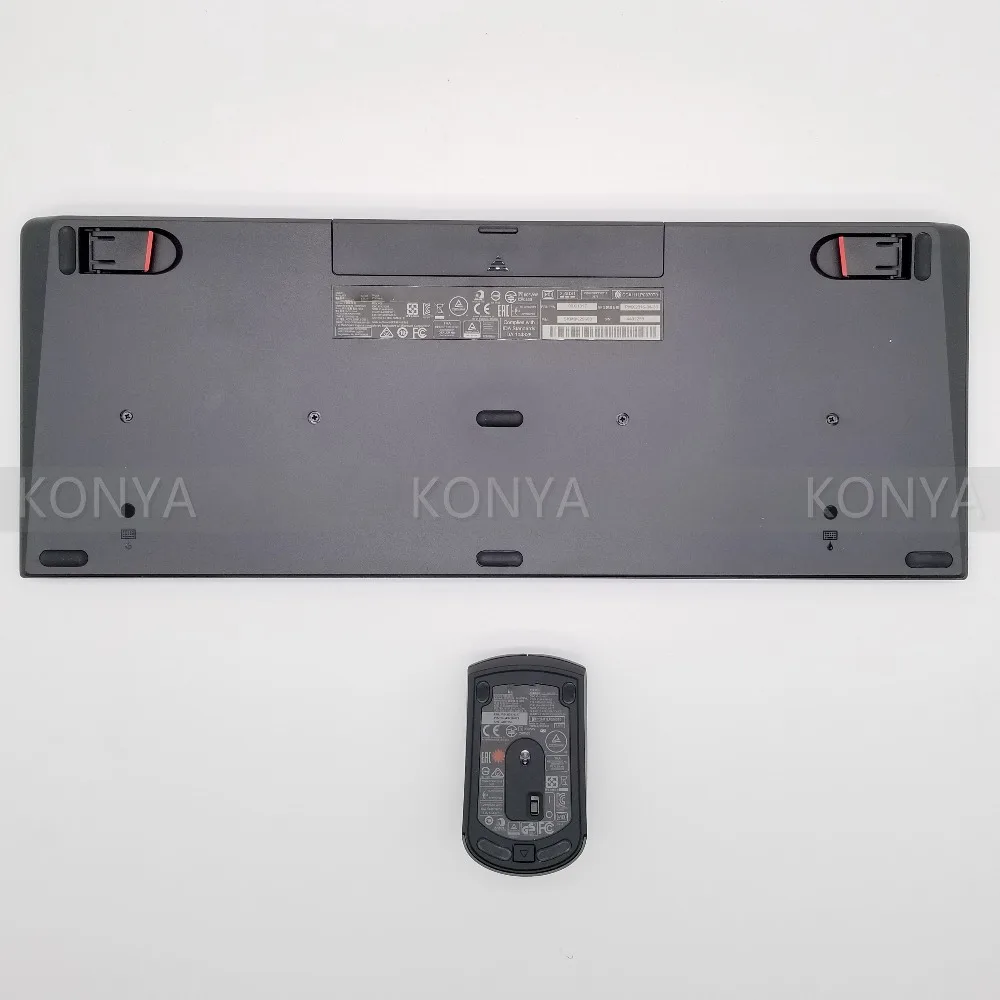 Новинка Сверхтонкая Беспроводная Клавиатура Lenovo Thinkpad KBRF3971 W/ Mouse 00XH317|Комплекты