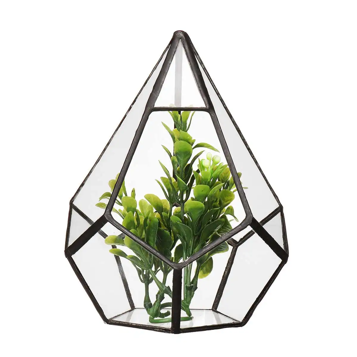 Бонсай современный стеклянный геометрический Террариум Настольный суккулент