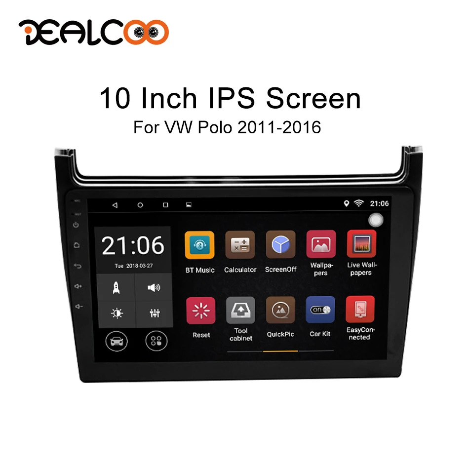Dealcoo 2 Din автомагнитола gps Android Автомагнитола 2din центральный мультимедийный для