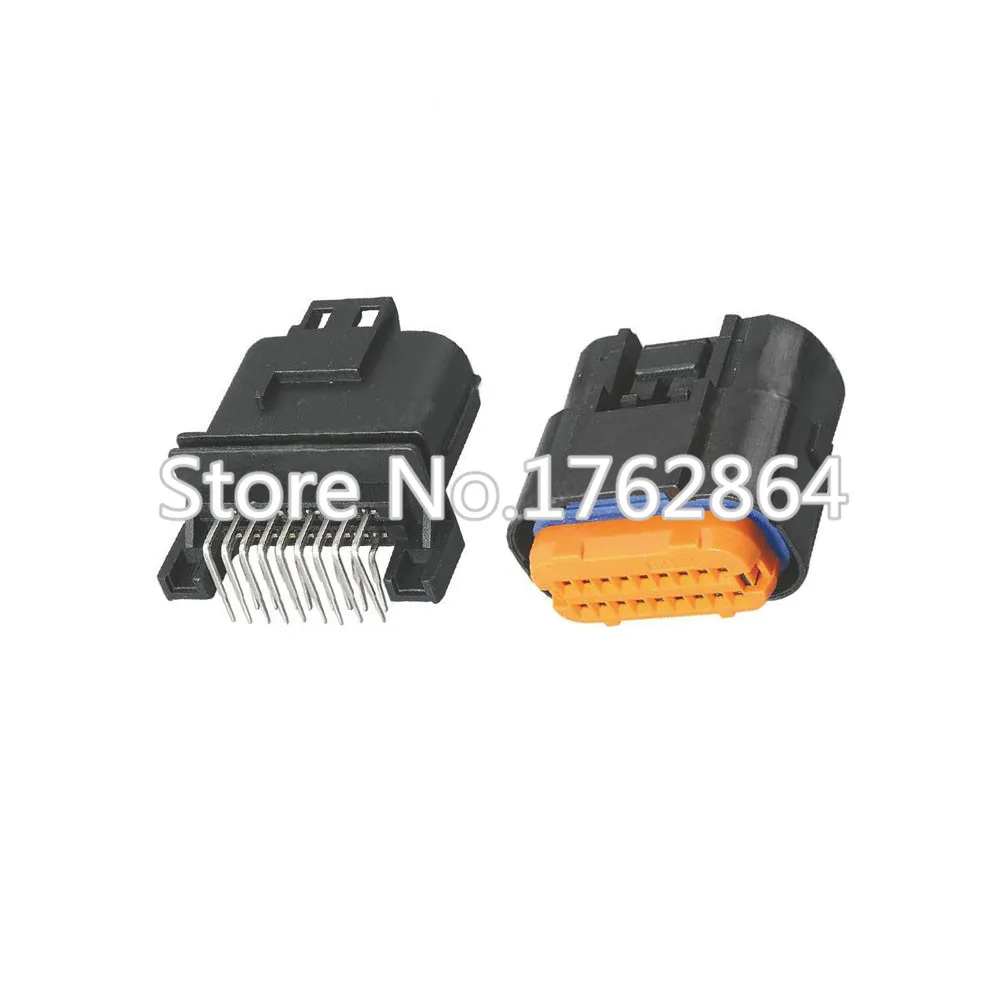 

18 pin Automotive computer plug connectors with terminals DJ7181A-1-10 / 21 18P car connectors
