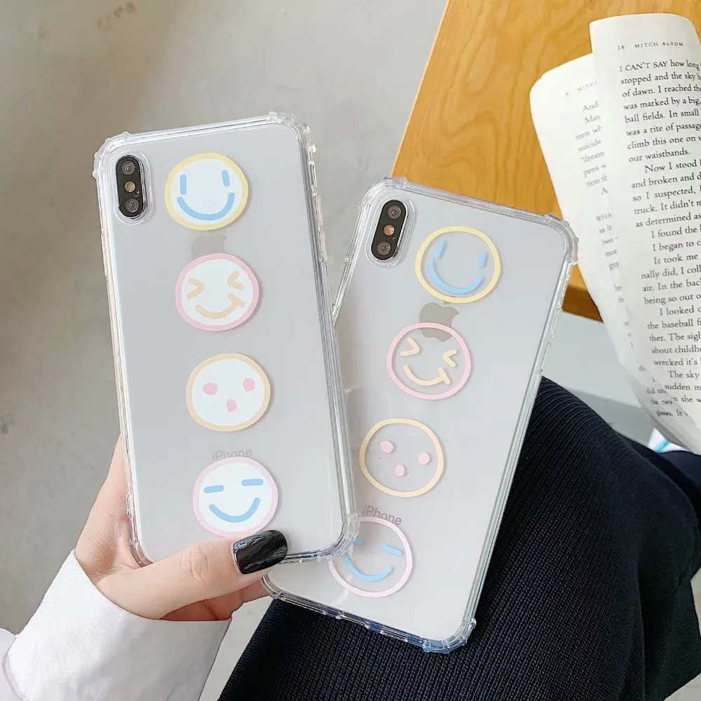 ORYKSZ Cute Cartoon Phone Case For iPhone X XSMax 8 7 6 s Plus Ultra Thin Slim Soft Cover XR Coque Fundas Capa |