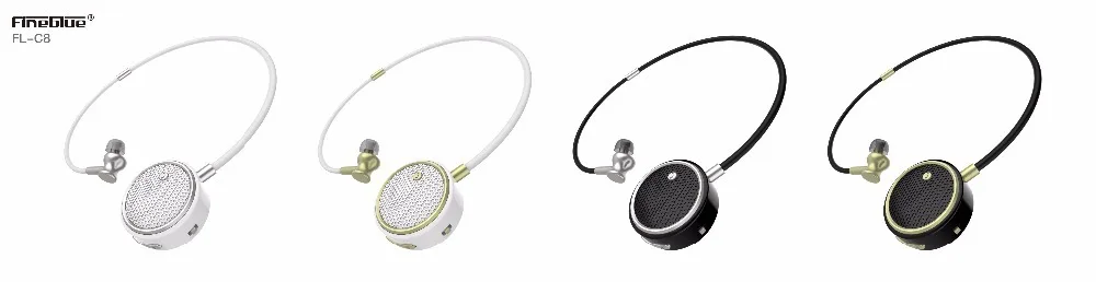 Fineblue FL-C8 Bluetooth наушники беспроводная вибрационная гарнитура стерео спортивные с