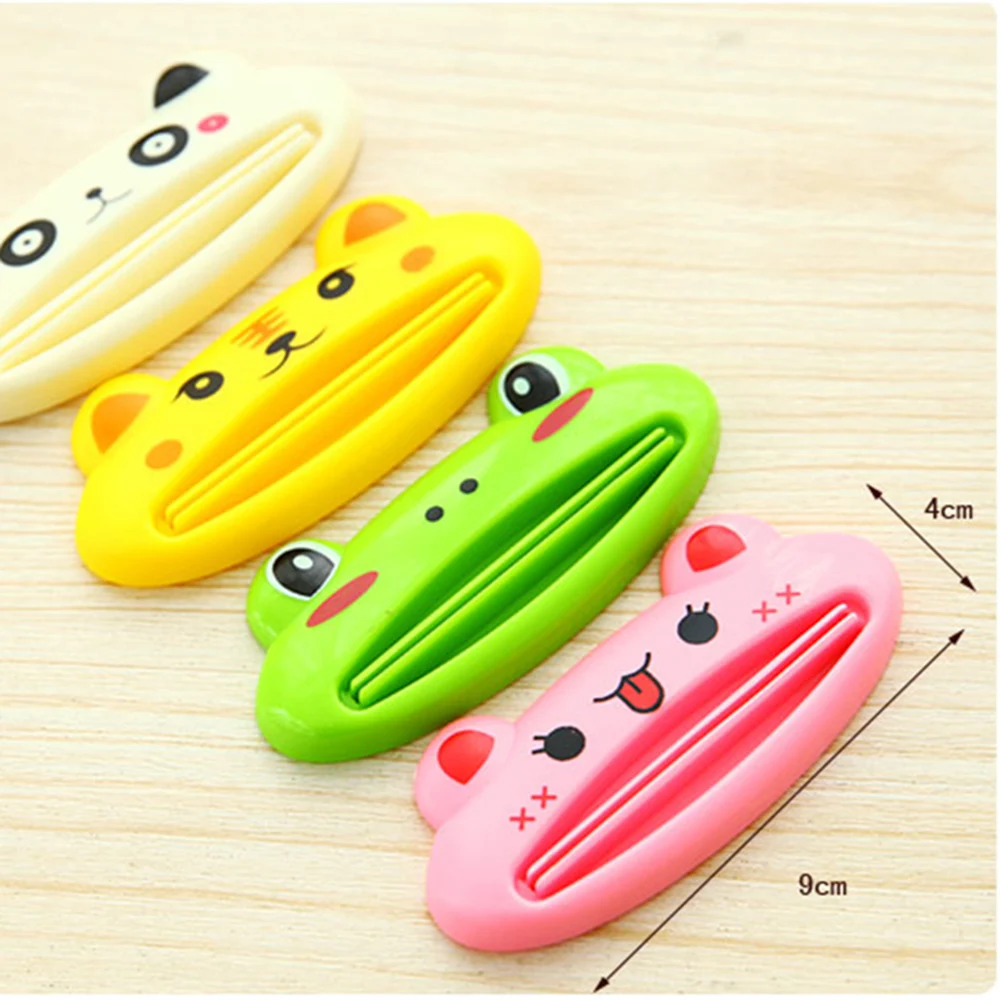 2 шт. многофункциональный дозатор для зубной пасты с милыми животными легко