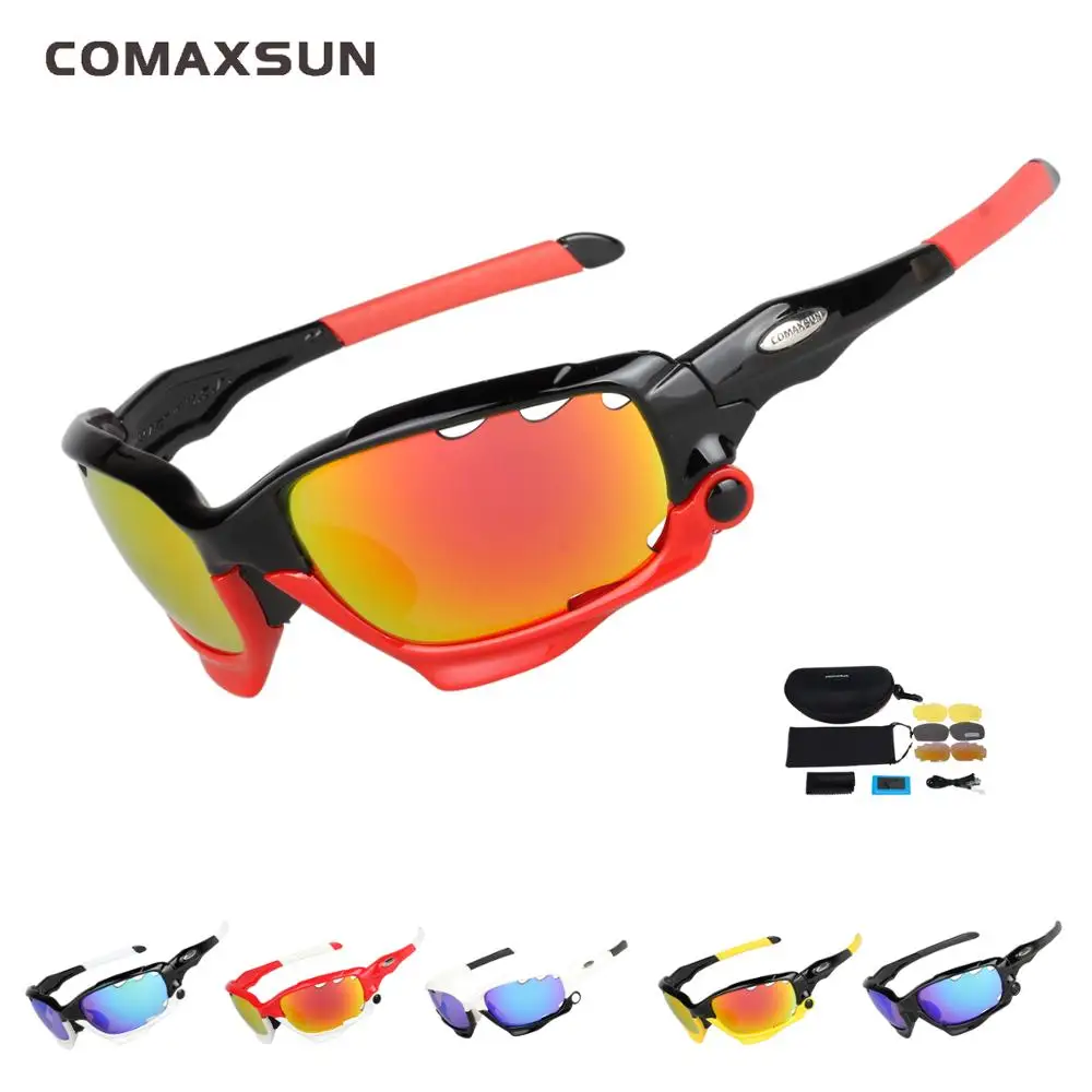 Профессиональные поляризованные велосипедные очки COMAXSUN для велоспорта рыбалки