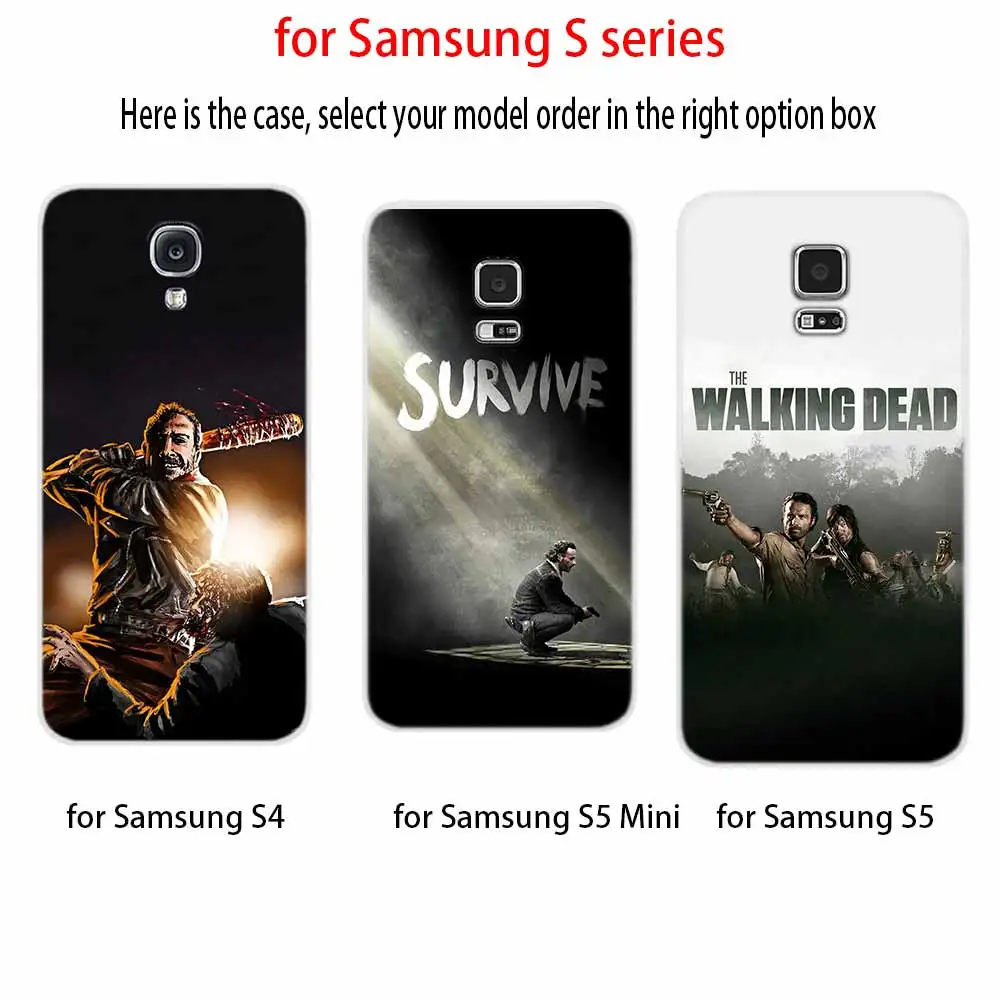 Чехол Ходячие мертвецы для Samsung Galaxy S7 Edge S8 S9 S10 S11 S20 S21 Plus Lite E Ultra|Бамперы| |