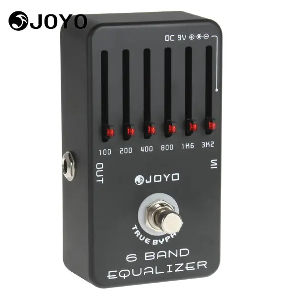 Joyo JF-11 Профессиональный Электрогитары Эффект педали коробка 6-эквалайзер &amp
