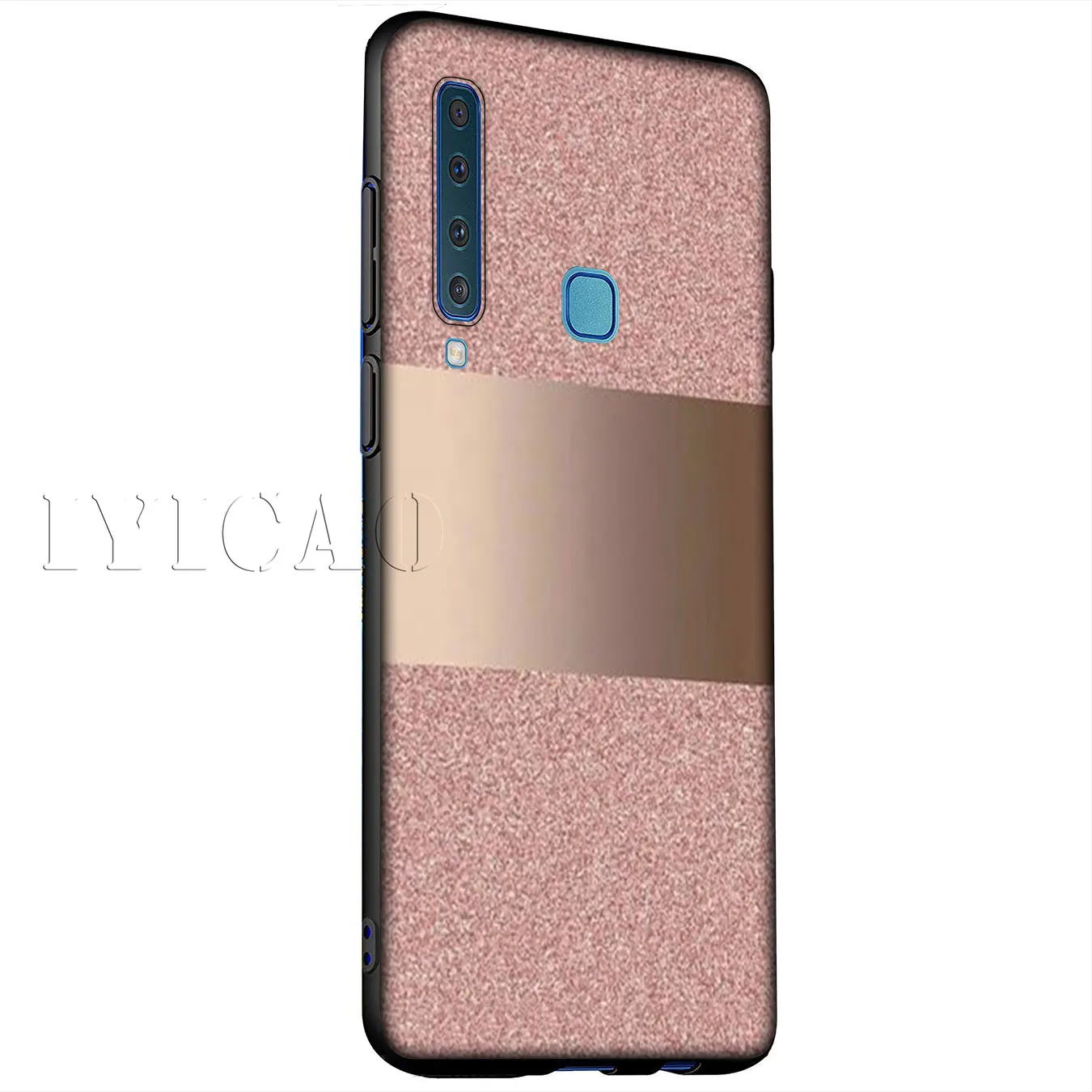 IYICAO сердце любовь ананас Золотая Роза в полоску мягкий чехол для samsung Galaxy A6 плюс A9