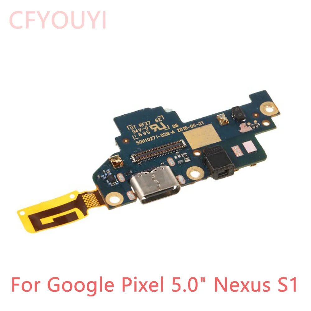 USB плата с зарядным портом для Google Pixel 5," Nexus S1 док-станция зарядное устройство разъем платы гибкий кабель, сменные детали