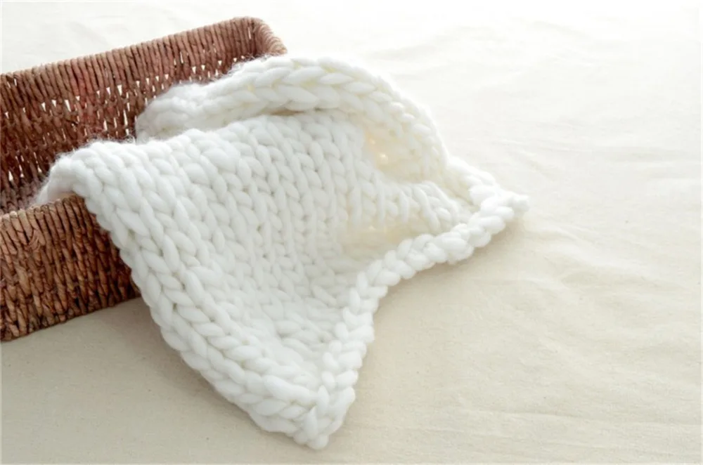 Baby Hot Knitted Crochet Blanket Mat Newborn Balls Nordic Accessories Best Christmas Gifts Photography Props | Дом и сад