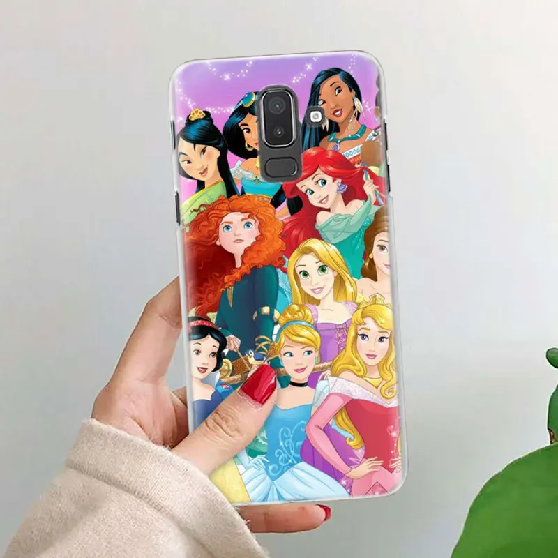 Капа Аладдина принцессы жасмин чехол КРЫШКА ДЛЯ samsung Galaxy J4 J6 плюс J3 J5 J6 J7 J8 C2 Core J5 J7 Prime чехол для телефона Coque