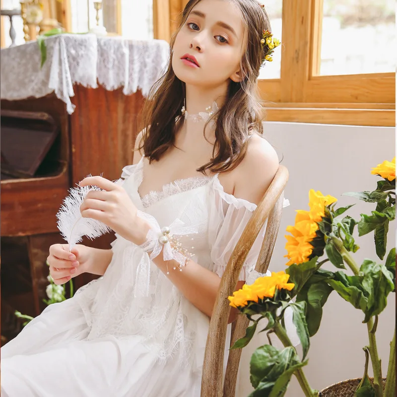 2019 Горячая ночная рубашка для медового месяца Сексуальная Спагетти ремень