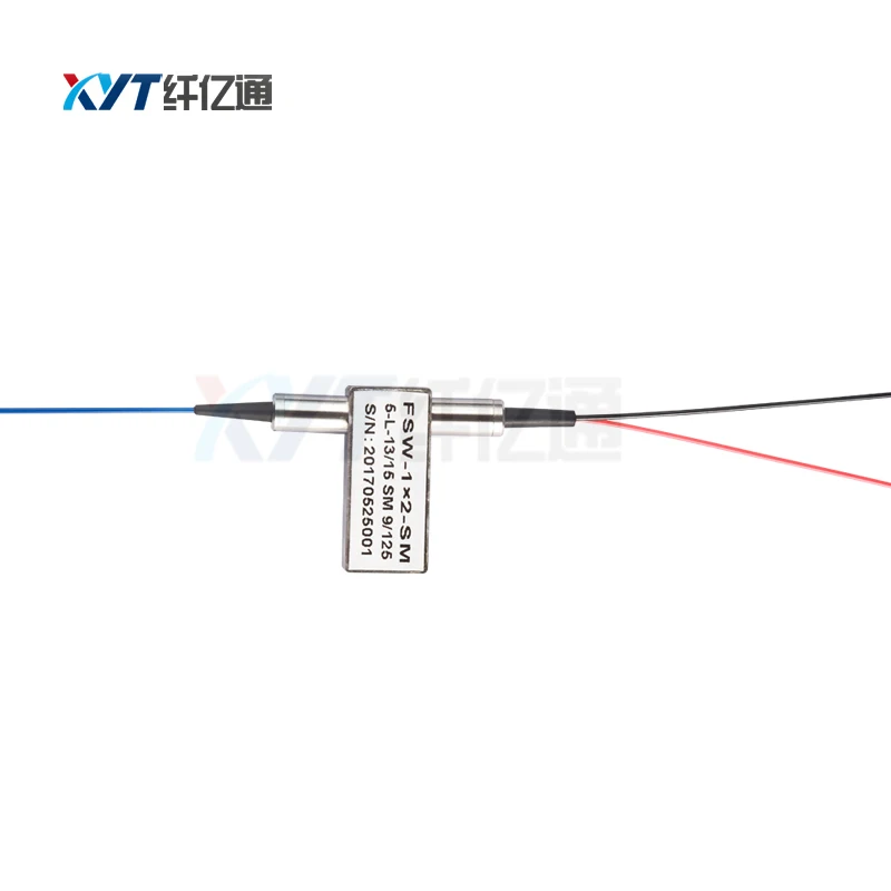 Оптоволоконный/сетевой мониторинг коннектор SC APC без фиксации 1x2 механический