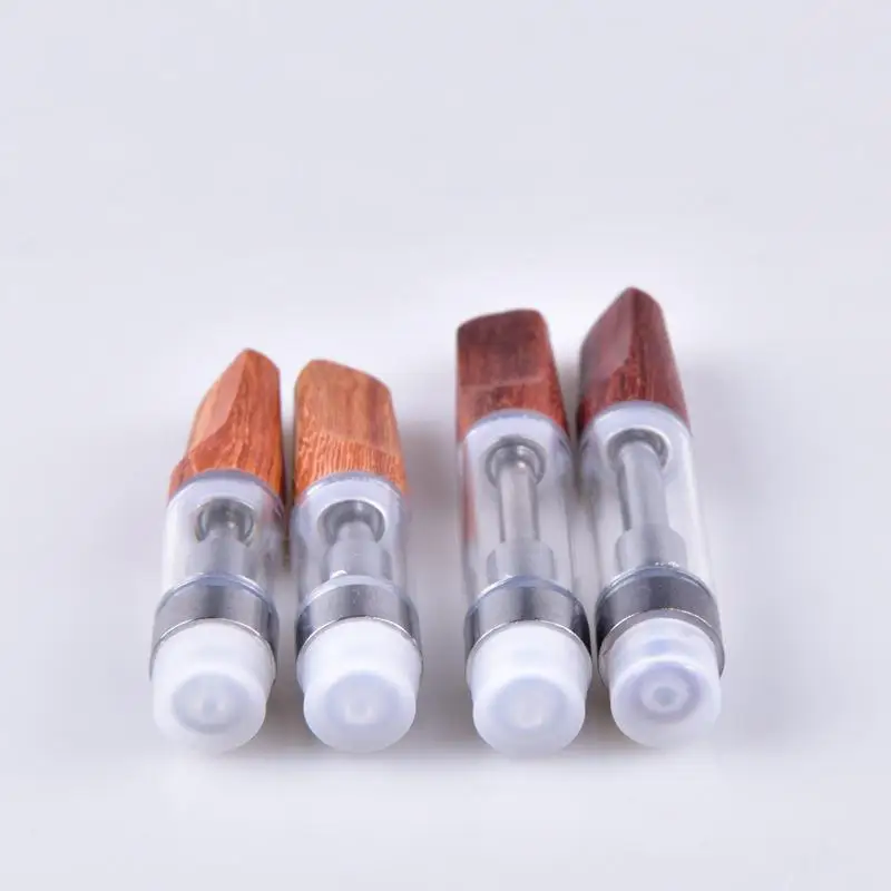 Vape картридж CBD с керамической катушкой Pyrex Стеклянная трубка толстое масло CE3