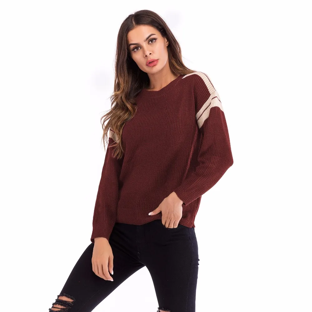 women sweater streetwear Leisure fashion vetement femme 2018 autumn winter computer knitted o-neck Keep warm Slim-type | Женская одежда