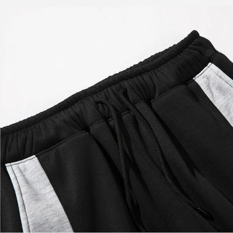 Мужские спортивные штаны повседневные свободные на шнурке с буквенным принтом