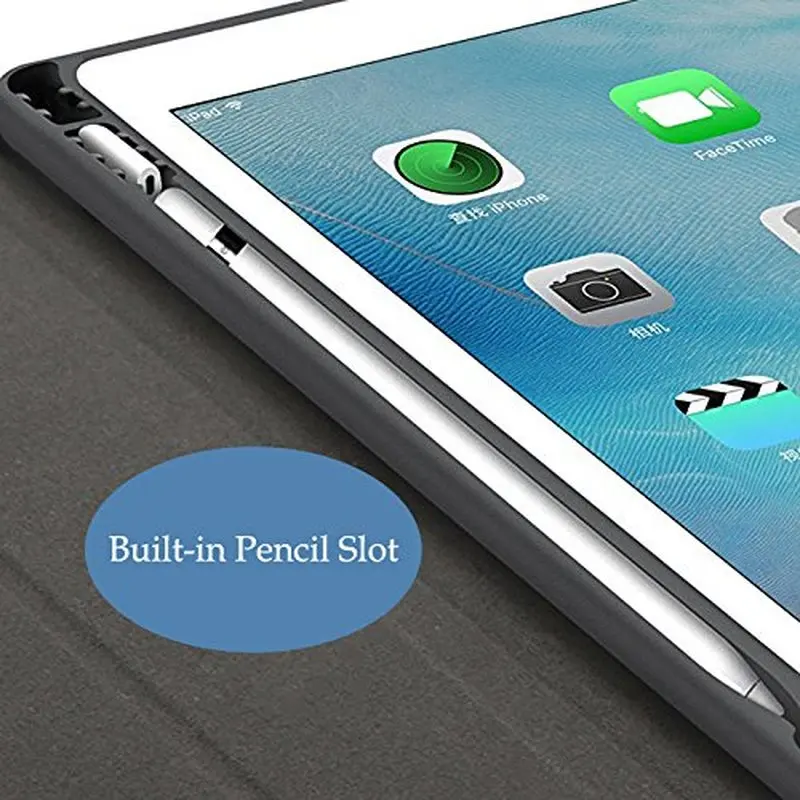 Чехол для iPad Pro 10 5 2017 умный чехол нового из искусственной кожи мягкий Магнитная