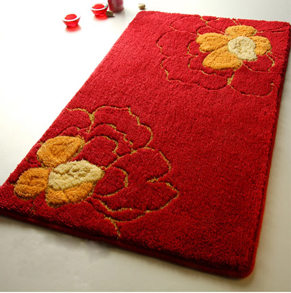 Утолщенные Нескользящие абсорбирующие коврики NiceRug для ванной комнаты комнатный