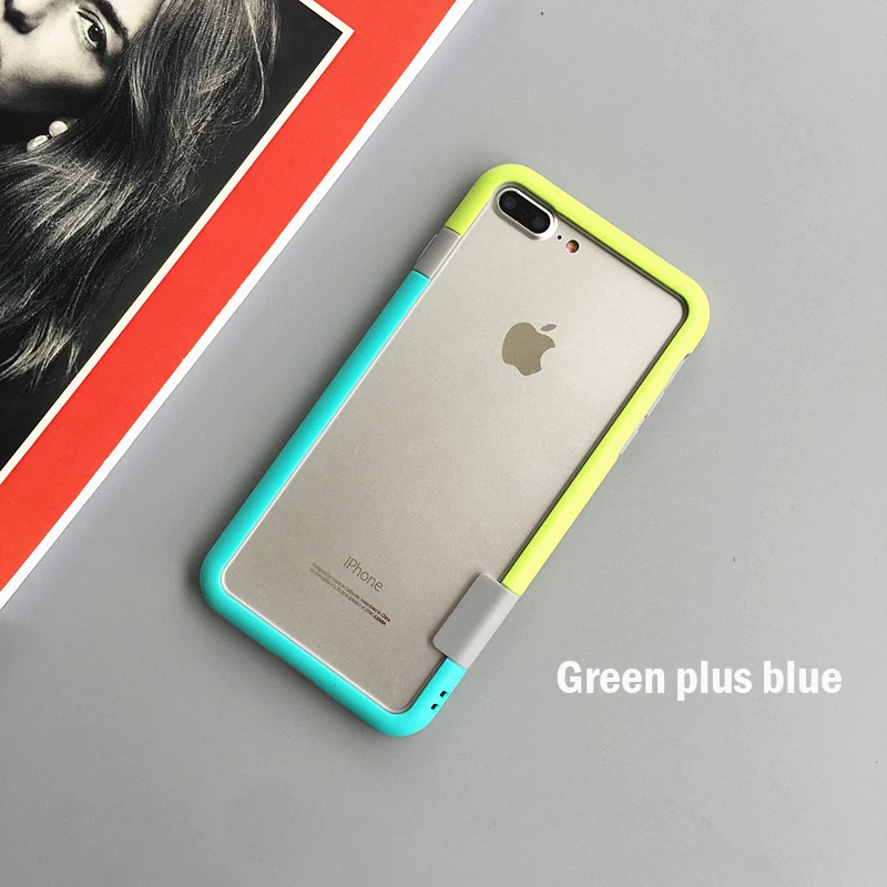 XinWen противоударный роскошный оригинальный чехол для apple iphone7 7 s 4 PC Macio frame de phone case