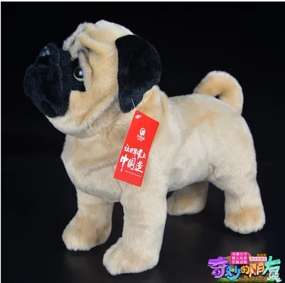 2019 Новое поступление 29 см имитация плюша мопса для детей подарок на день рождения