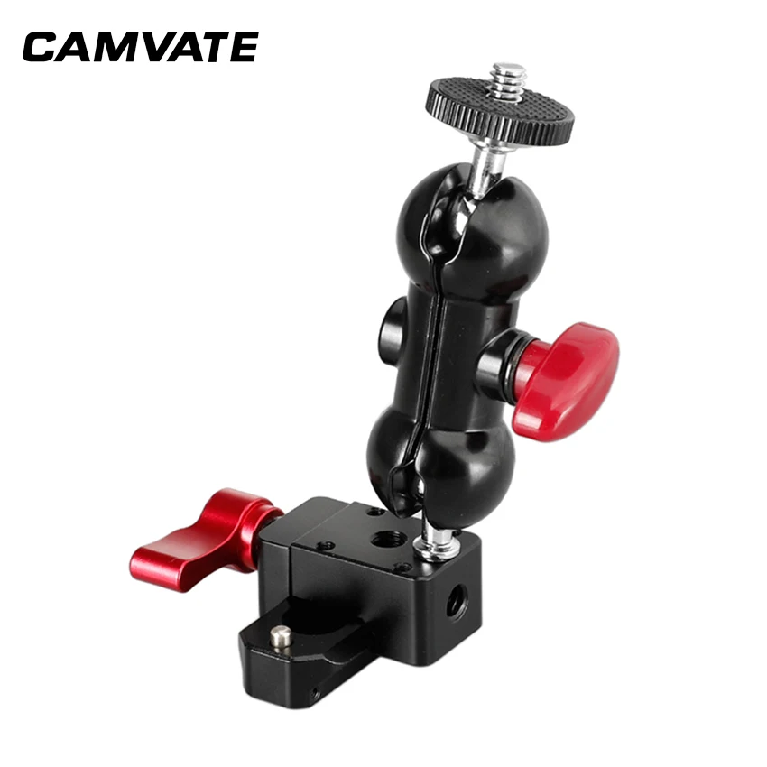 Аксессуары для фотосъемки CAMVATE слайдер поворотная мини шаровая Головка